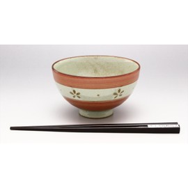 Arita Ware Obi Small Flower Rice Bowl Pair