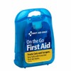 First Aid Only *NEW* Mini Clear Blue Plastic 29-Piece First