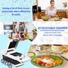 HopeNest 22-in-1 Vegetable Chopper & Slicer, Multi-Purpose Kitchen Tools &