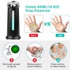16.9OZ Anti-Slip Sensor Automatic Desktop Dispenser 2 Drop Volume Adjustable