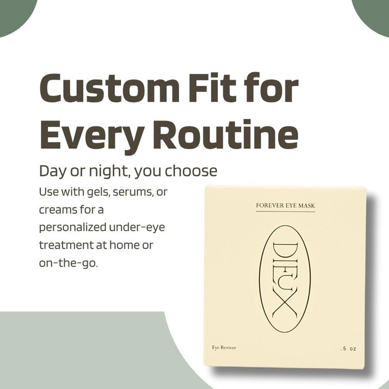 Dieux Forever Eye Mask Eye Reviver Mask 0.5 oz