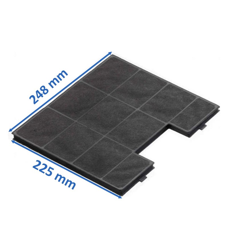 EVAYP Activated carbon filter, suitable for Amica KF17142 Baumann FWK