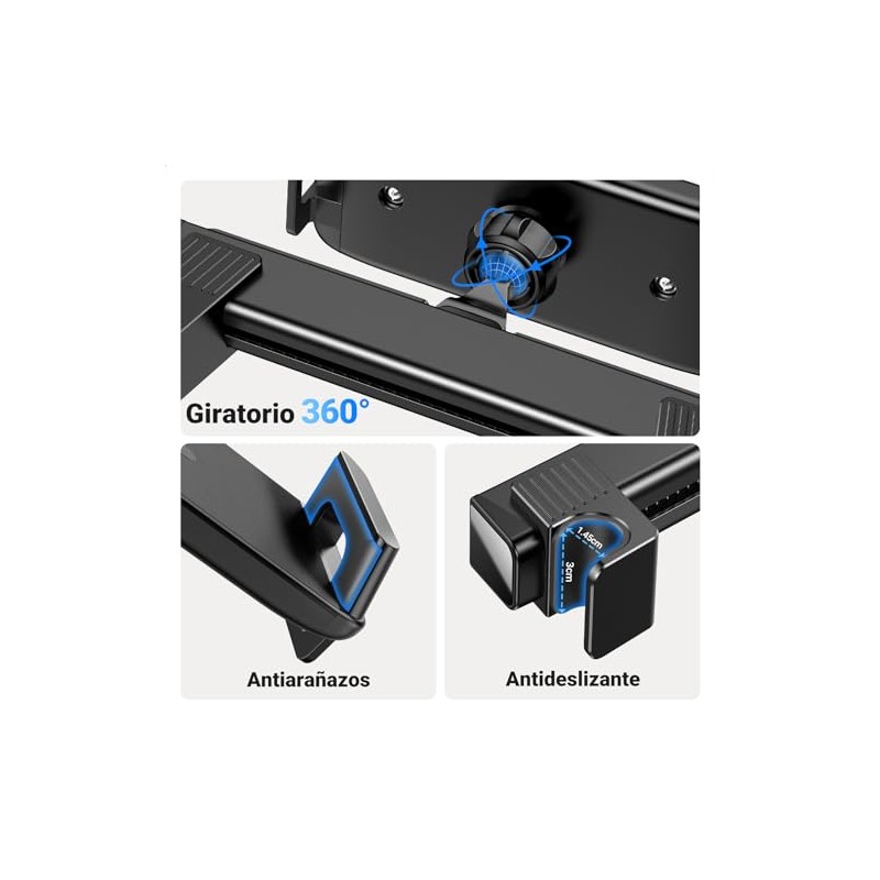 UGREEN Soporte para Tablet Automóvil, Porta Tablet Auto con Brazo