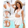Jolefille Push Up Bikini Top for Women U Wired Wide