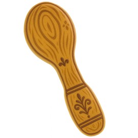 Tennis Racket Wooden Spoon 4 Inch Cookie Cutter from The Cookie Cutter Shop – Tin Plated Steel - Made in the USA