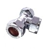 22mm Compression Chrome Tee