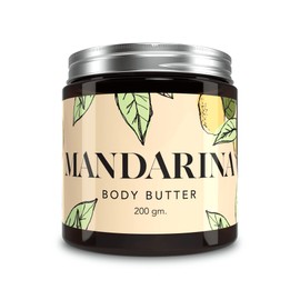 MIL FLORES BODY BUTTER MANDARINA Hidrata, lubrica y nutre la piel ngredientes y esencias 100% naturales 200 mg