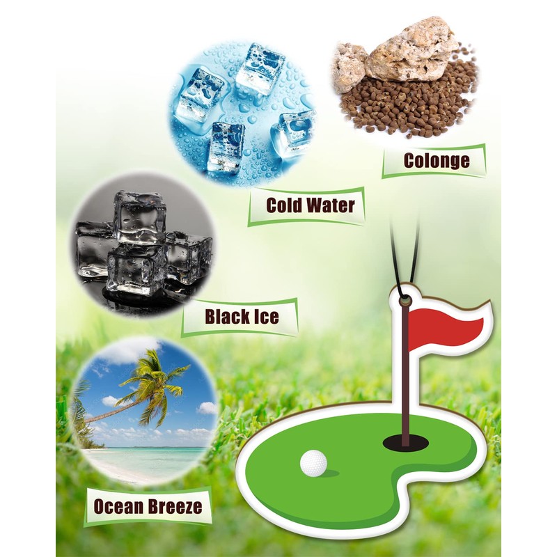 Golf Car Air Fresheners Hanging Accessories Slice Scented perfume air