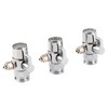 3pcs G1/4 Sink Faucet Diverter Valve High Temperature Resistance Universal