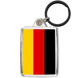 Pixly® Germany Flag Keyring Key Fob Country Keychain Keepsake German Souvenir Gift