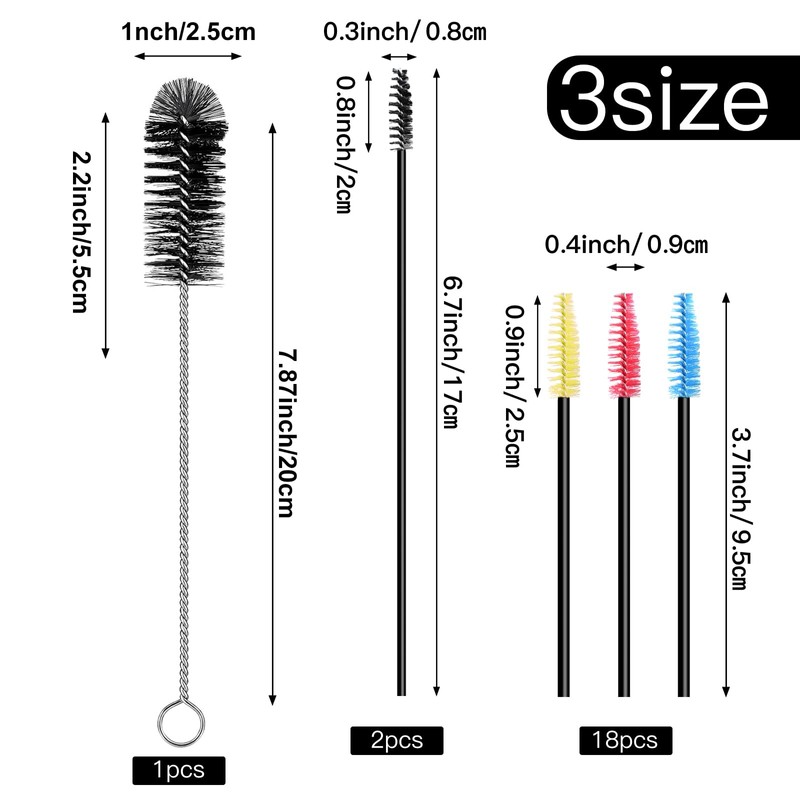 Hummingbird Feeder Cleaning Brushes Set- 21, Easy Clean & Multipurpose