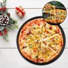 AKOLAFE 6 Pack 12 Inch Pizza Pan for Oven Round