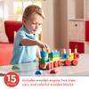 Melissa & Doug Stacking Train - Classic Wooden Toddler Toy