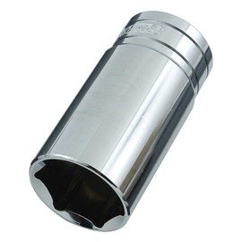 SK11 S3D-24 Hex Deep Socket, 3/8 inch (9.5 mm), 0.9 inch (24 mm)