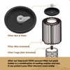 Billne Vacuum Filter Nut And Plate 73316 83872 Compatible With