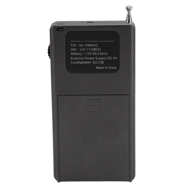 Portable AM FM Digital Radio Highly Sensitive Stable Low Power
