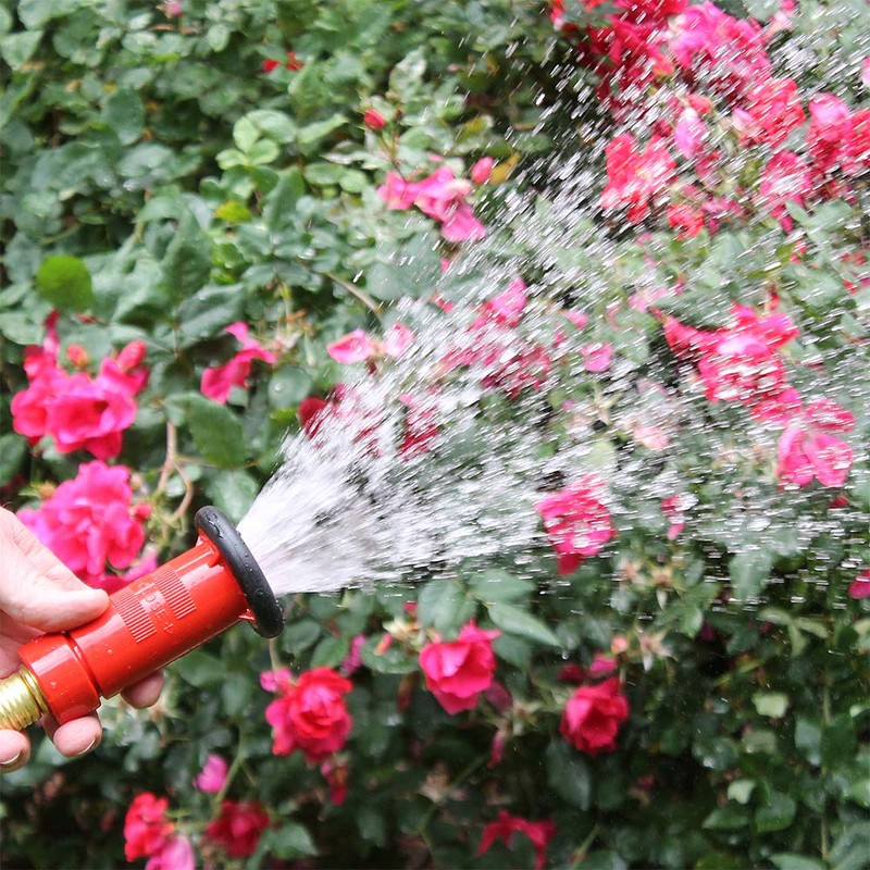 Plastic Red Garden Hose Nozzle (GHT)