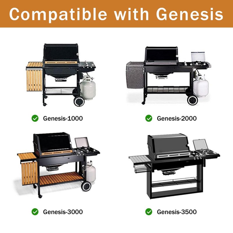 Rushare 7638 Grill Grates for Weber Spirit I & Spirit