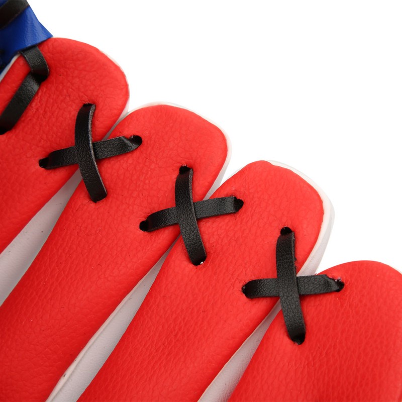 PU Leather Baseball Glove Practicing Training Competition Gloves for Children(Red