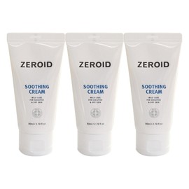 Zeroid Soothing Cream 80ml 3 Pieces / Circle / 제로이드 수딩 크림 80ml 3개  써클