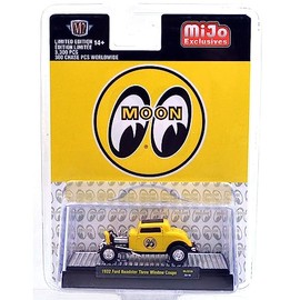 M2 MACHINES 2 MACHINES 1:64 Scale MiJo Exclusive - 1932 Ford Roadster Three Window Coupe - Moon Eyes