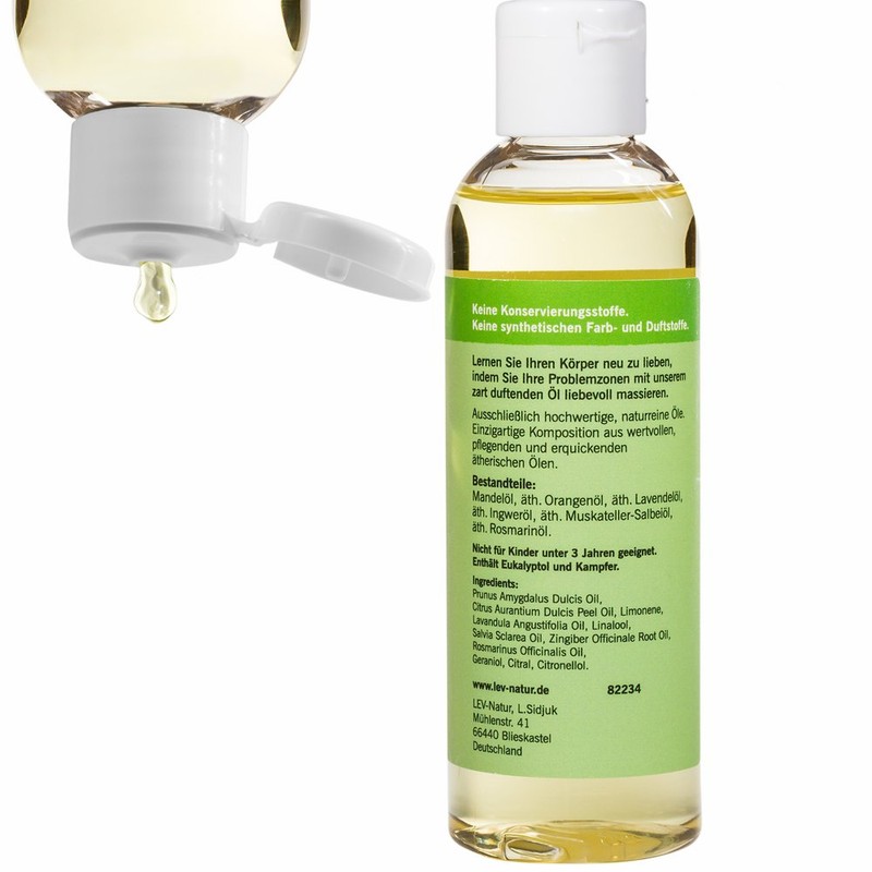 Massage Oil for Firmer Skin (2 x 100 ml) Natural
