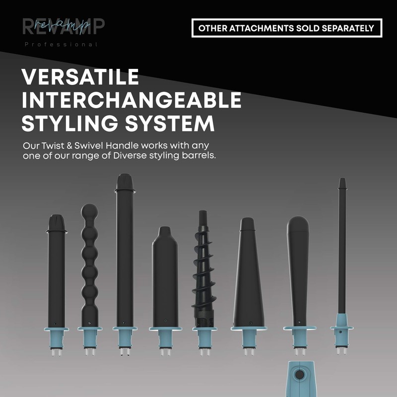 Revamp Diverse 19-32mm Reverse Waves Curl Barrel
