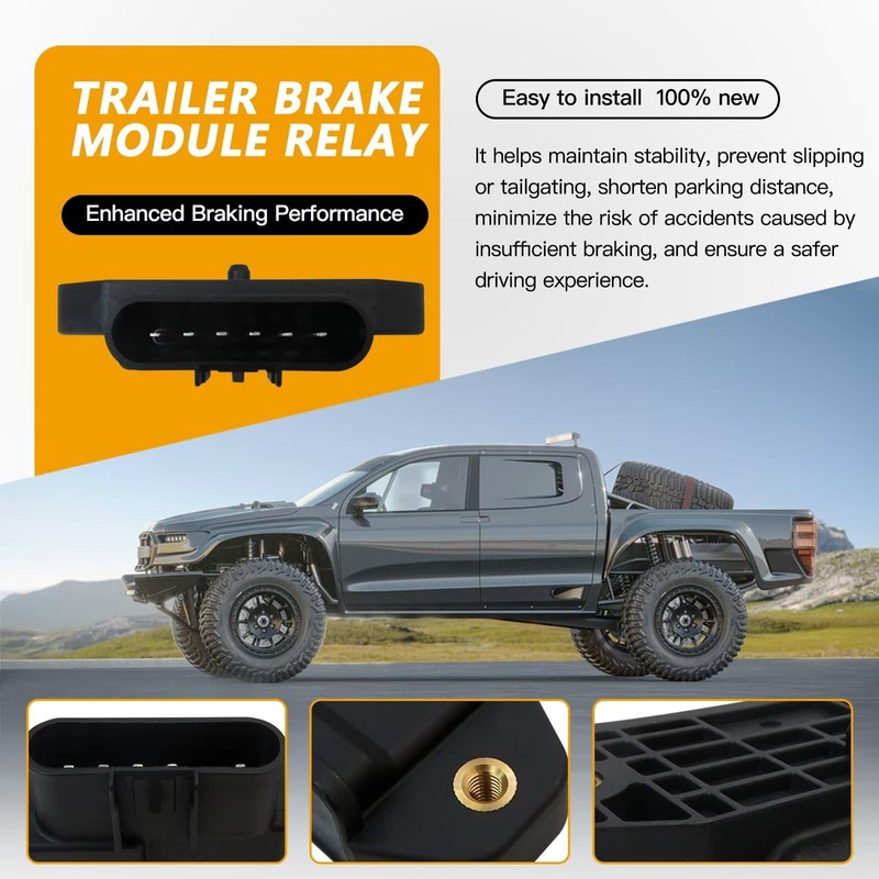 Acupress Trailer Brake Module Control Tow Relay Replacement for GMC