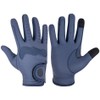 eGlove eQUEST GripPro LITE - Lightweight, Breathable and Grippy - Touchscreen Riding Gloves (Blue/Blue (2024), X-Large)