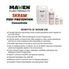Maven SKRAM 100ml Antifeedant Pest Controller for All Plants (Makes