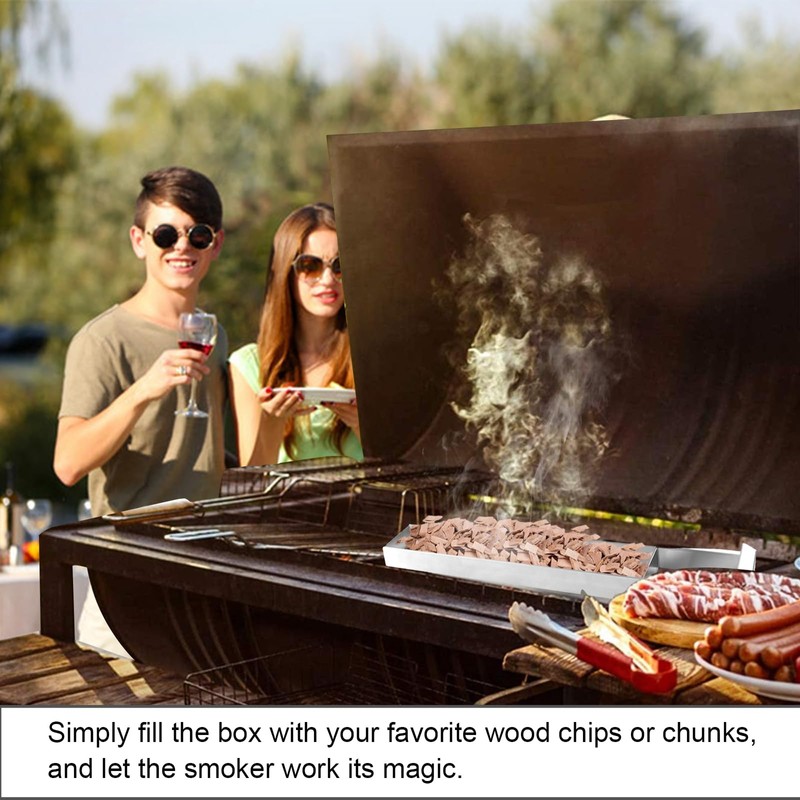 Plowo DCS Chip Wood Chip Smoker Tray