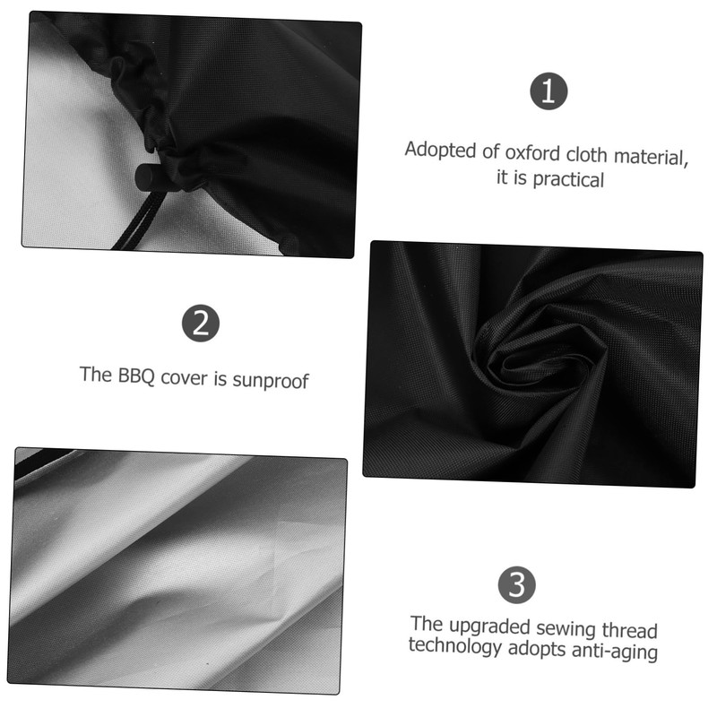 Outanaya BBQ Griddle Cover for Tabletop Grill All Weather Protection