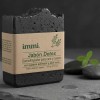 Jabón Immi Detox Carbón Activado 100g Piel Grasa Limpieza Profunda