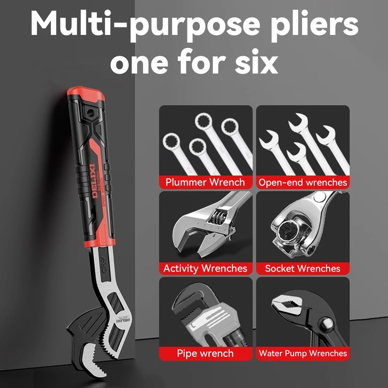 Multi Function Adjustable Spanner, Self Adjusting Wrench 6", Small Adjustable