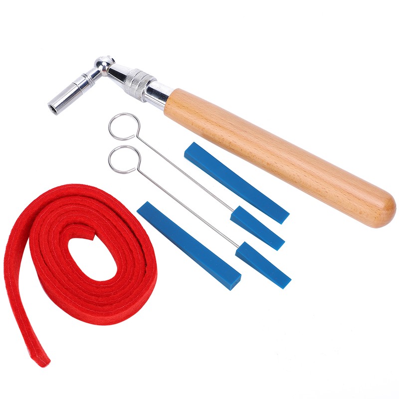 6Pcs Piano Tuner Kit Tuning Professional Musical Silent Hammer DIY