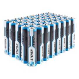 STEREN Pila Alcalina DE 1.5 Volts Tamano AA