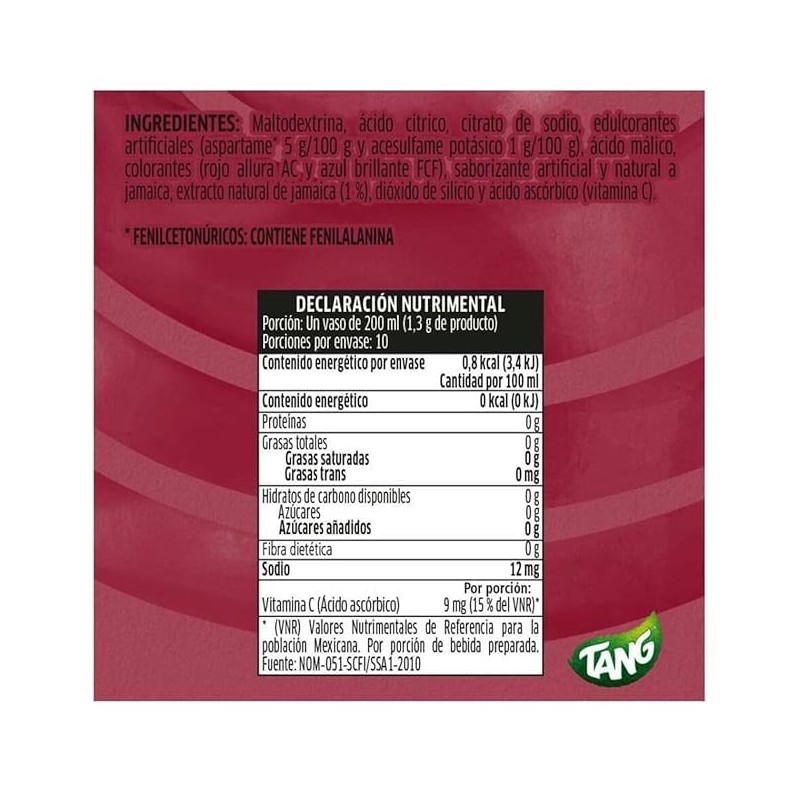 Generic Jamaica Tang Powder Drink Mix, 13g per packet, Set