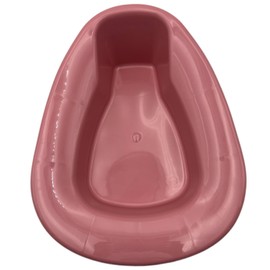 Heavy Duty Stackable Plastic Bedpan, Rose - 1 Each