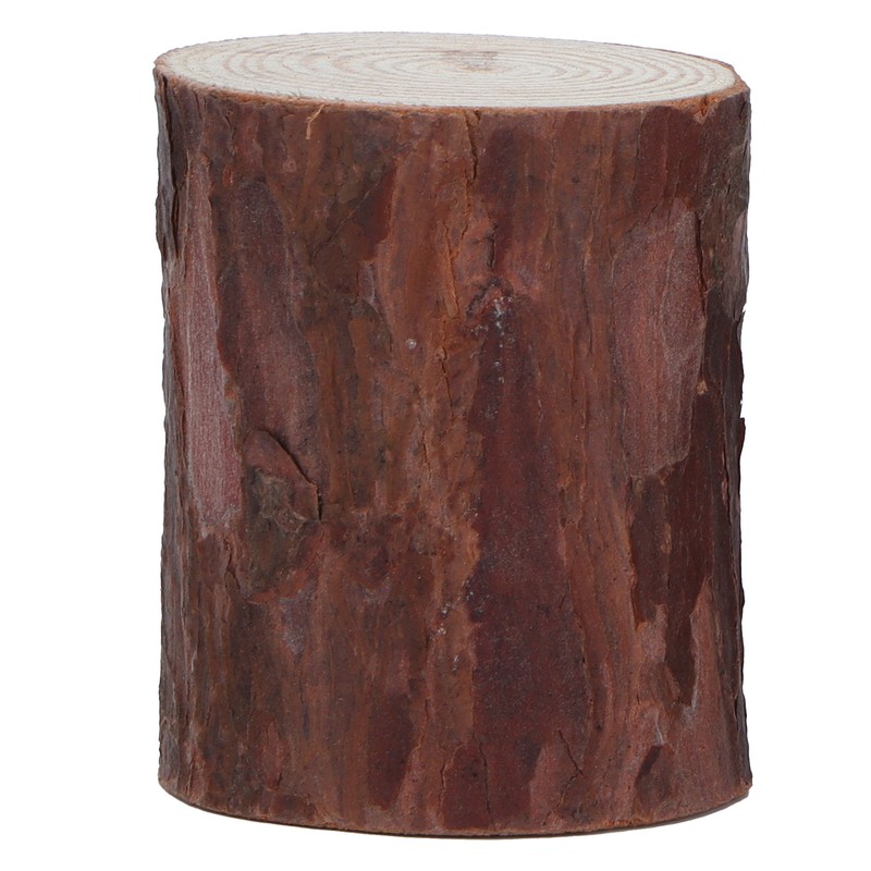 Wood Stakes Cylindrical Pine Log DIY Painting Material Flower Pot