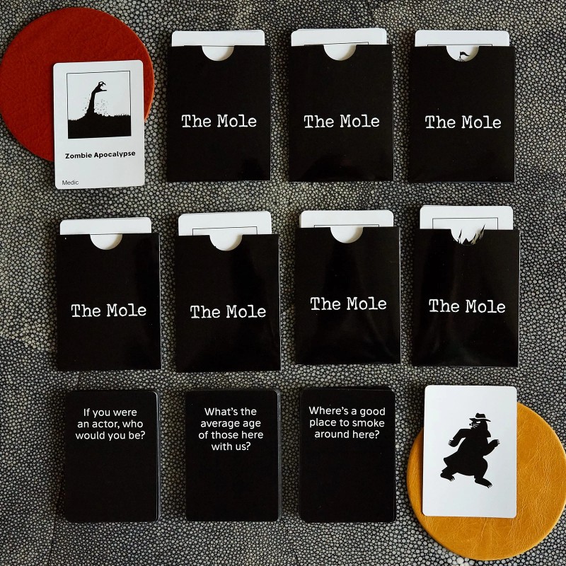 Clarendon Games The Mole Party Game Fun Bluffing and Observation