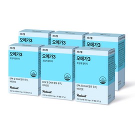 Radiwell Supercritical Altige Omega 3 Daily Nutrition 30 Capsules, 6 Pieces / 래디웰 초임계 알티지 오메가3 하루영양 30캡슐, 6개