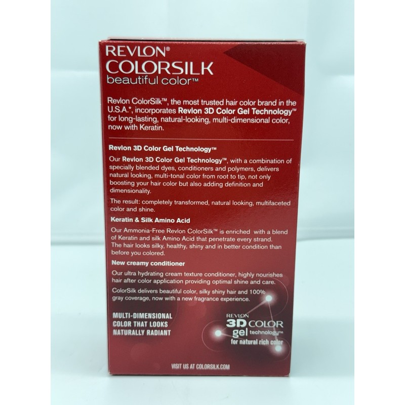REVLON COLORSILK TOTAL COLOR - MEDIUM AUBURN #42