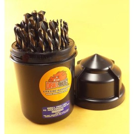 Drill Hog 29 Pc Left Hand Drill Bits Drill Bit Set Handed Drill Hog® Lifetime Warranty