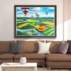 Pintoo Jigsaw Puzzles 4800 Piece for Adults - Ken Zylla - Ballooners Rally Beautiful Plastic Puzzle for Home Decor Zero Dust Easy Storage [H3075]