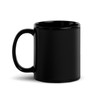 Black Glossy Mug - Color: Black, Specification: 15 oz