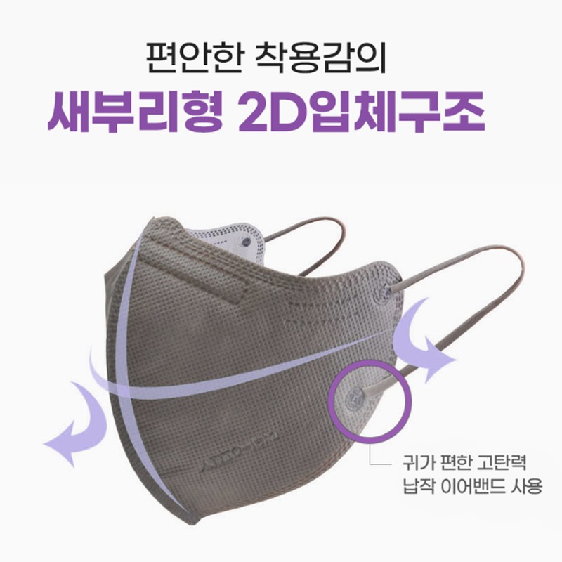 Smart Fee 2D Seburi Mask Cute Seburi Type KF94 50