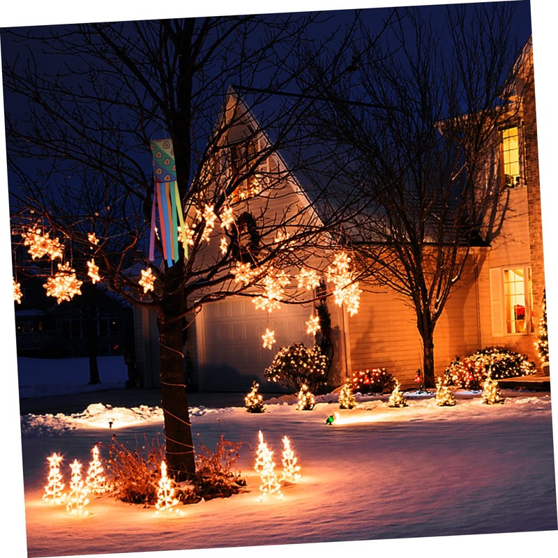 Kisangel 1pc Rainbow Windsock Garden Flag Wind Direction Indicator for