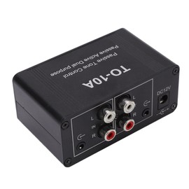 Mini Stereo Audio Preamplifier, NE5532 Mini Stereo Audio Preamplifier, Same Input and Output, Low Power Consumption, Easy Installation, Wide Compatibility, Support Volume Control and 3.5mm Input, Headphone Amplifier Speaker