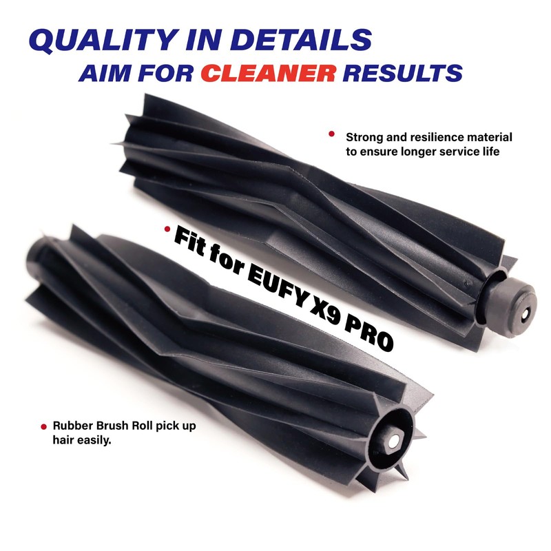 13 Pack Accessory Replacement Parts for Eufy X9 Pro Robot