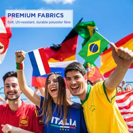 Flags, RosyFate 24 countries flags of the world, flags, flags of the world flags, mini hand-held flags, party decorations, festival celebrations